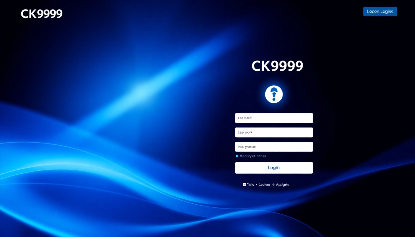 Master Your Gaming Experience: How to Easily Perform a ck999 login