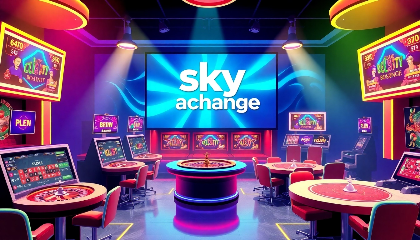 Sky Exchange offers dynamic live casino games and sports betting with real-time action, engaging visuals, and instant winnings for players in India.