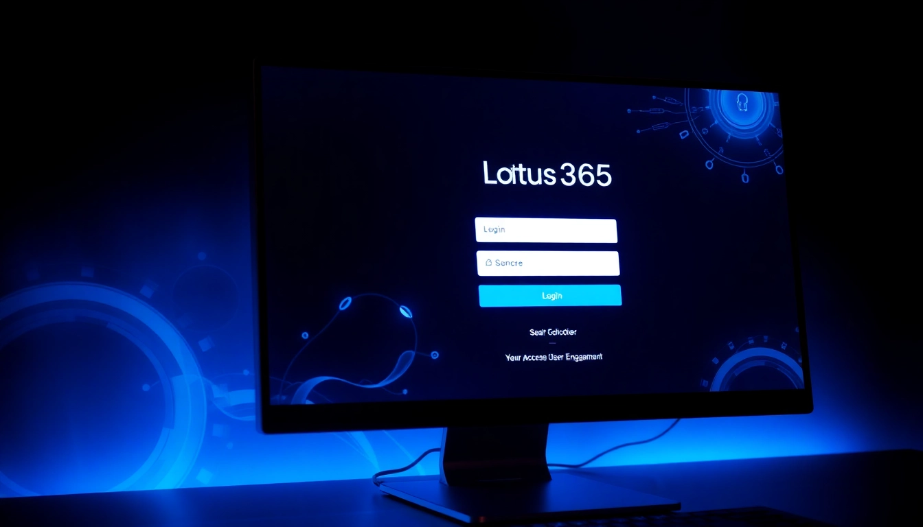 Secure Lotus365 Login page visual showing a user entering credentials on a sleek digital interface, emphasizing safety and ease of access for online betting.